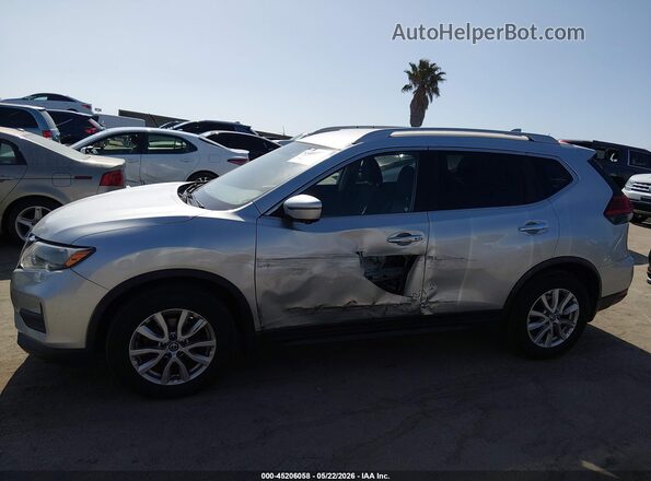 JN8AT2MV8HW277604 2017 NISSAN ROGUE Серебряный Панорамный вид салона 360°