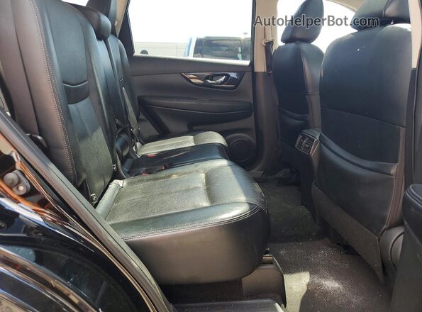 JN8AT2MV8JW347639 2018 NISSAN ROGUE Black უკანა სალონის ხედი