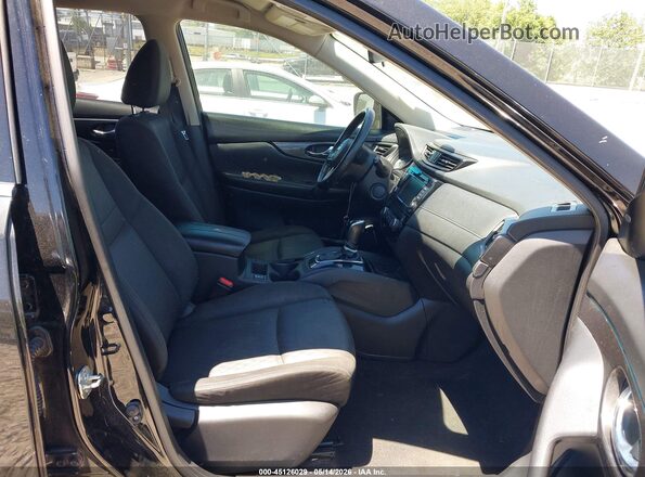 JN8AT2MV8LW131471 2020 NISSAN ROGUE Black Front interior view
