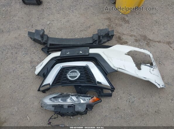 JN8AT2MV9KW373829 2019 NISSAN ROGUE White წინა პანელის ხედი