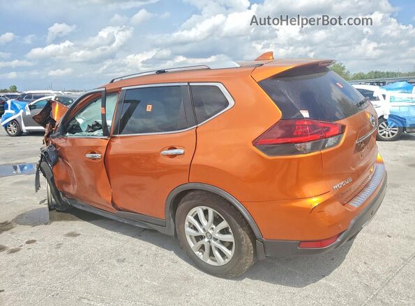 JN8AT2MV9LW104859 2020 NISSAN ROGUE Оранжевый Задняя левая четверть