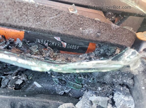 JN8AT2MV9LW104859 2020 NISSAN ROGUE Оранжевый Вид наклейки с VIN-кодом