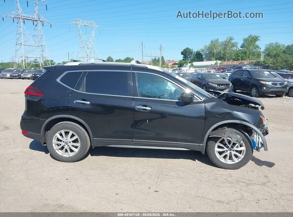 JN8AT2MV9LW133617 2020 NISSAN ROGUE Black Вид задньої частини салону