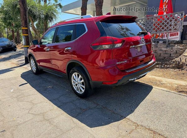 JN8AT2MVXHW009640 2017 NISSAN ROGUE Red 