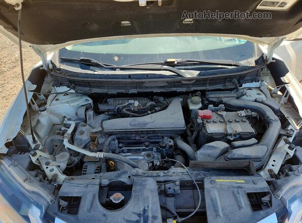 JN8AT2MVXHW024932 2017 NISSAN ROGUE White Շարժիչի բաժամունքի տեսք