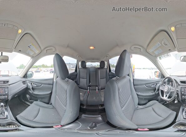 JN8AT2MVXHW256642 2017 NISSAN ROGUE Charcoal 360 interior view