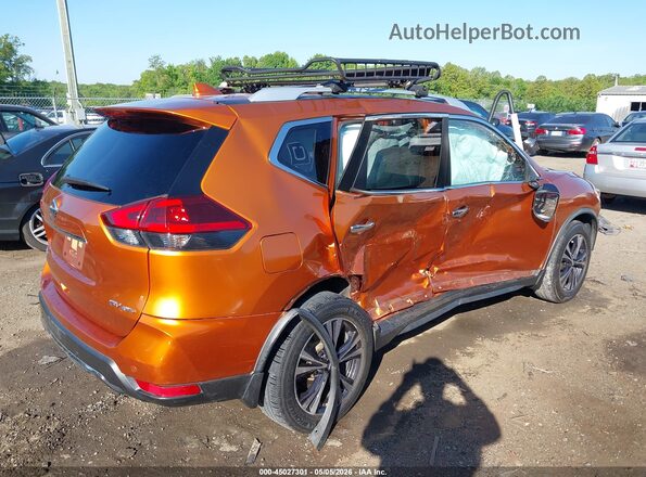 JN8AT2MVXKW373497 2019 NISSAN ROGUE Orange Rear right