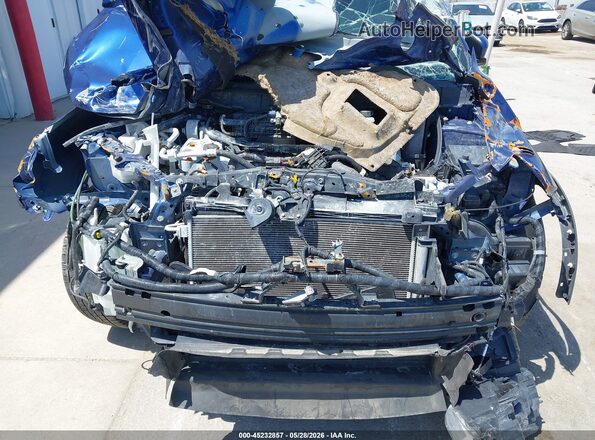 JN8AT2MVXLW143069 2020 NISSAN ROGUE Blue Instrument cluster view