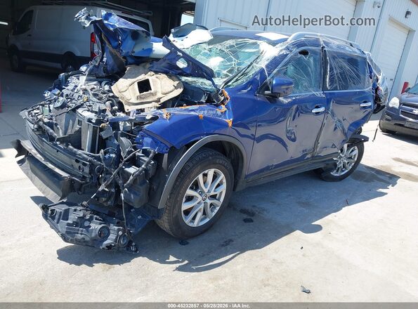 JN8AT2MVXLW143069 2020 NISSAN ROGUE Blue Front left
