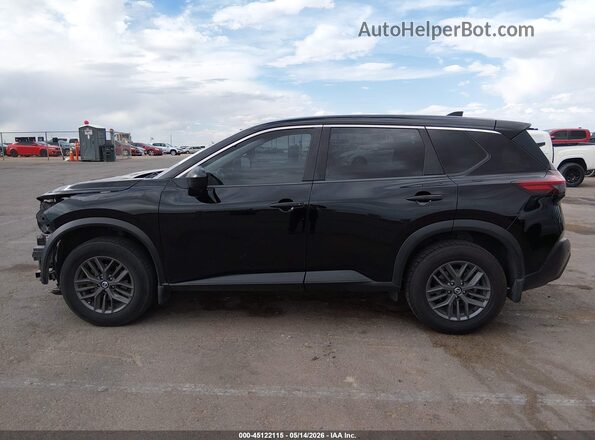 JN8AT3AA4MW001728 2021 NISSAN ROGUE Black სალონის 360-გრადუსიანი ხედი