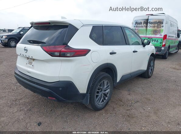 JN8AT3AAXMW013334 2021 NISSAN ROGUE White Հետևի աջ