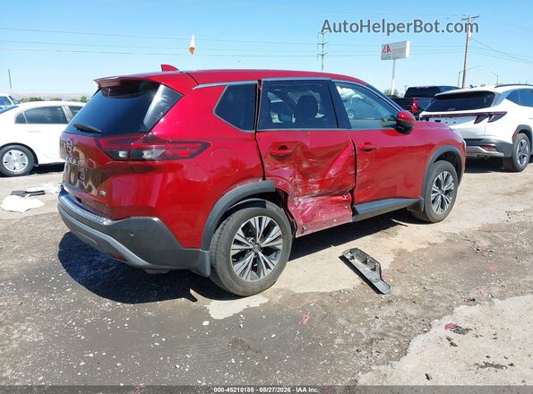 JN8AT3BA1MW021322 2021 NISSAN ROGUE Red Հետևի աջ
