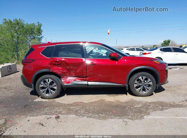 JN8AT3BA1MW021322 2021 NISSAN ROGUE Red Սալոնի հետևի տեսք