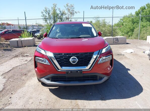 JN8AT3BA1MW021322 2021 NISSAN ROGUE Red Սարքավորումների վահանակի տեսք