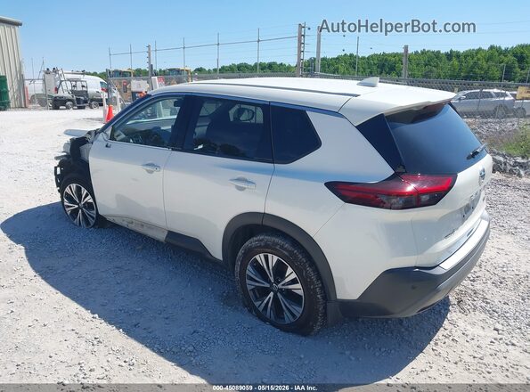 JN8AT3BA2MW007378 2021 NISSAN ROGUE White უკანა მარცხენა