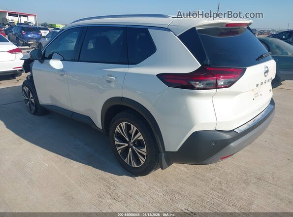 JN8AT3BA3MW017515 2021 NISSAN ROGUE White Rear left