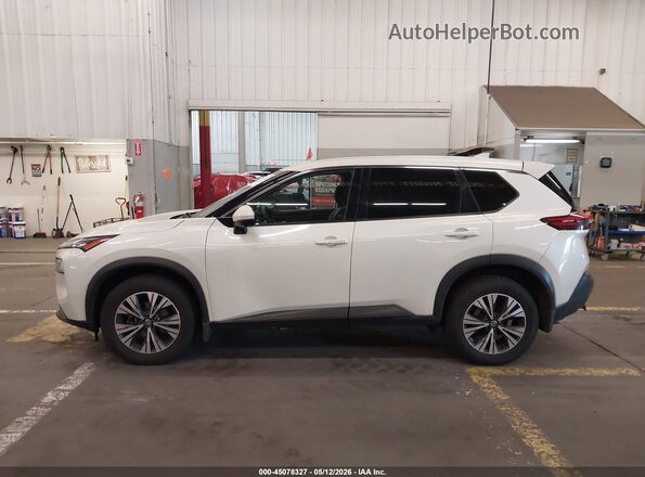 JN8AT3BB1MW227541 2021 NISSAN ROGUE Белый Панорамный вид салона 360°