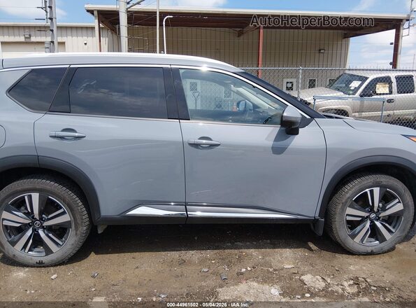 JN8AT3CB7MW240003 2021 NISSAN ROGUE Gray უკანა სალონის ხედი