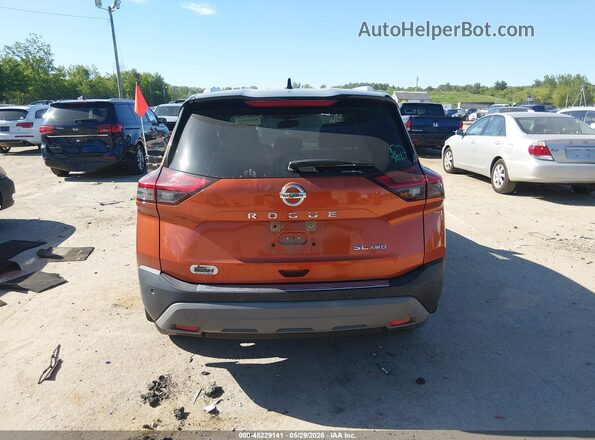 JN8AT3CBXMW200174 2021 NISSAN ROGUE Orange 