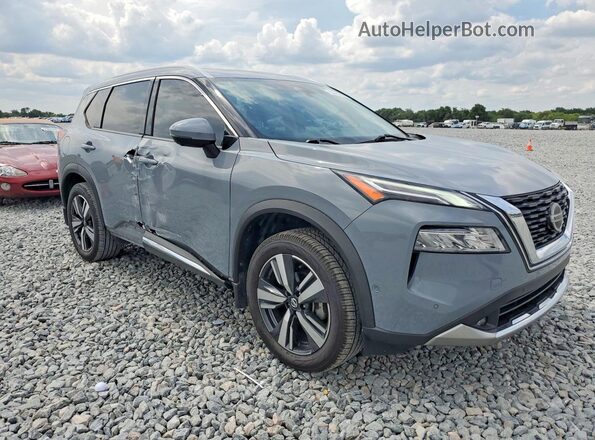 JN8AT3DCXMW105217 2021 NISSAN ROGUE Gray 
