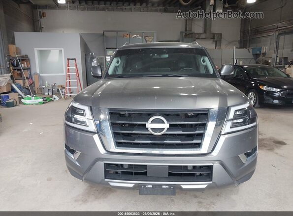 JN8AY2AD0R9708692 2024 NISSAN ARMADA Gray Instrument cluster view