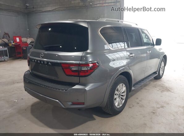 JN8AY2AD0R9708692 2024 NISSAN ARMADA Gray Rear right