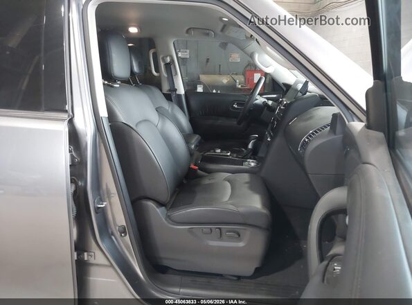 JN8AY2AD0R9708692 2024 NISSAN ARMADA Gray Front interior view