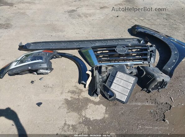 JN8AY2AD2M9660718 2021 NISSAN ARMADA Black ხელსაწყოთა პანელის ხედი