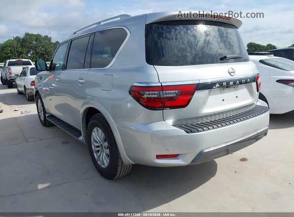 JN8AY2AD8R9709976 2024 NISSAN ARMADA Silver Задня ліва чверть
