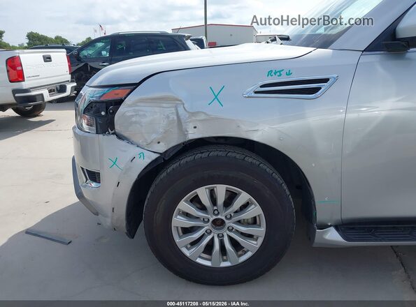 JN8AY2AD8R9709976 2024 NISSAN ARMADA Silver 