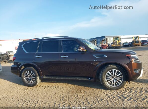 JN8AY2BA9M9372487 2021 NISSAN ARMADA Brown 