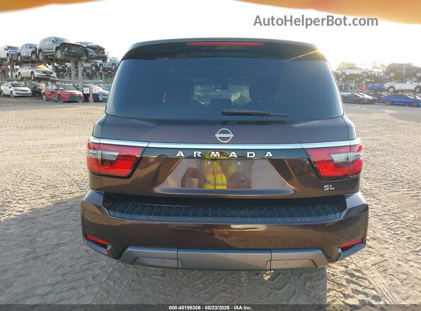 JN8AY2BA9M9372487 2021 NISSAN ARMADA Brown 