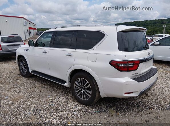 JN8AY2BB7R9851393 2024 NISSAN ARMADA White Задня ліва чверть