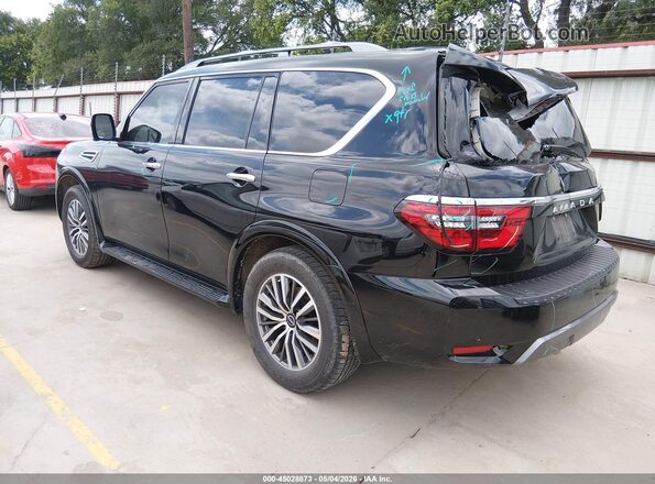 JN8AY2BCXP9180100 2023 NISSAN ARMADA Black Rear left