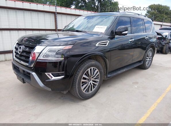 JN8AY2BCXP9180100 2023 NISSAN ARMADA Black Front left