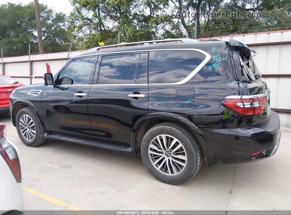 JN8AY2BCXP9180100 2023 NISSAN ARMADA Black 360 interior view