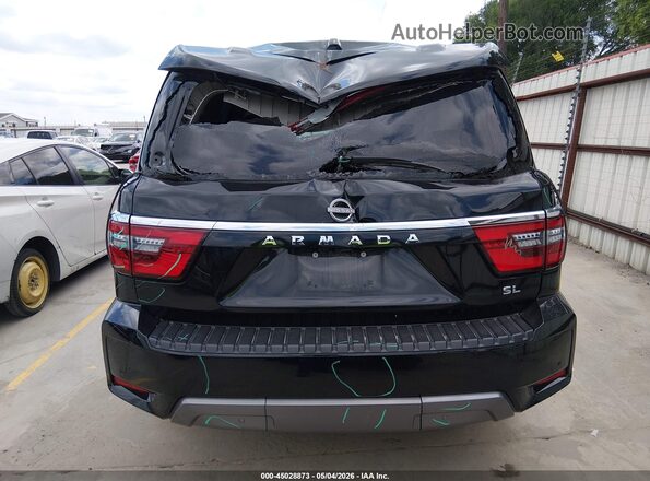 JN8AY2BCXP9180100 2023 NISSAN ARMADA Black Front view