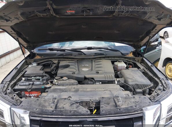 JN8AY2BCXP9180100 2023 NISSAN ARMADA Black Rear view