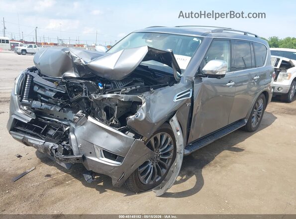 JN8AY2DA3M9374474 2021 NISSAN ARMADA Gray 
