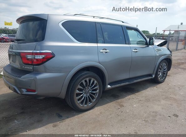 JN8AY2DA3M9374474 2021 NISSAN ARMADA Gray 