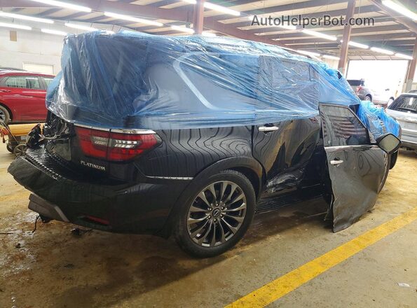JN8AY2DB3R9850786 2024 NISSAN ARMADA Black Задня права чверть