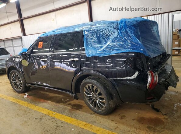 JN8AY2DB3R9850786 2024 NISSAN ARMADA Black Задня ліва чверть