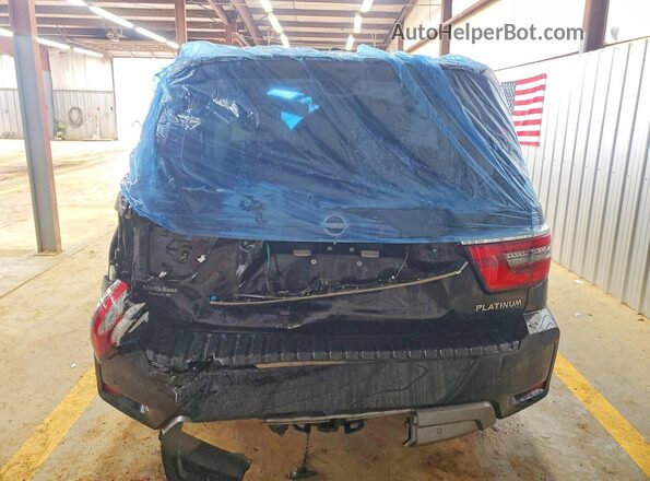 JN8AY2DB3R9850786 2024 NISSAN ARMADA Black Вид ззаду