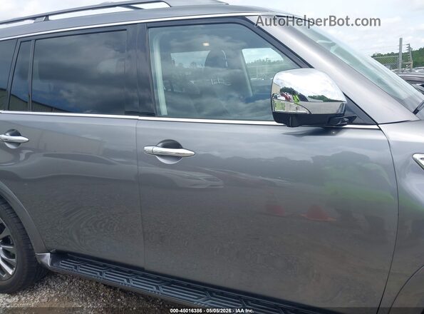 JN8AY2DB6R9852452 2024 NISSAN ARMADA Gray Widok wnętrza 360 stopni