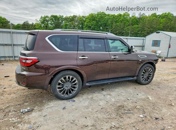 JN8AY2DB8M9791226 2021 NISSAN ARMADA Коричневый 
