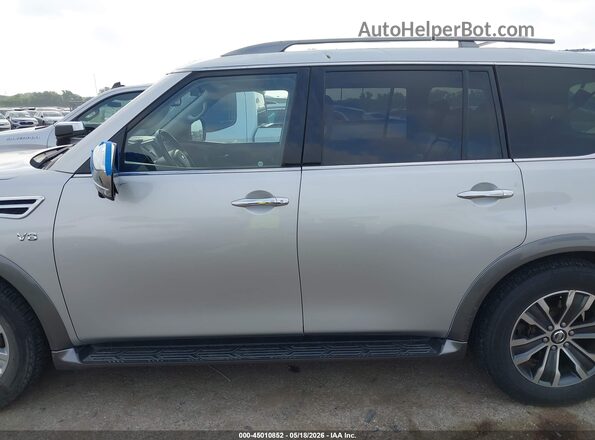 JN8AY2NC0KX511315 2019 NISSAN ARMADA Silver Widok wnętrza 360 stopni
