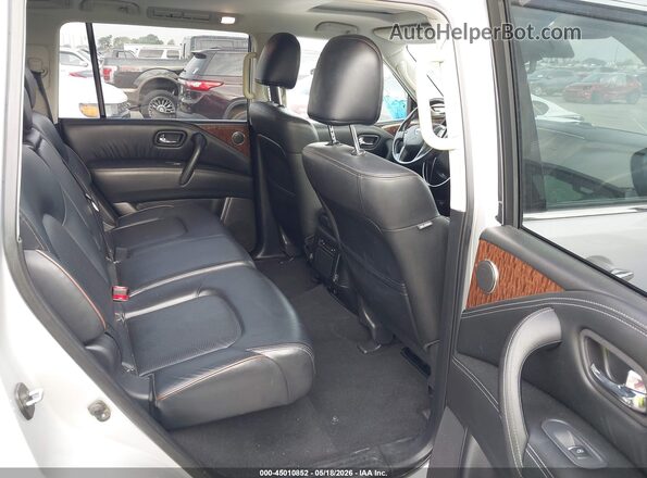 JN8AY2NC0KX511315 2019 NISSAN ARMADA Silver Widok naklejki z numerem VIN
