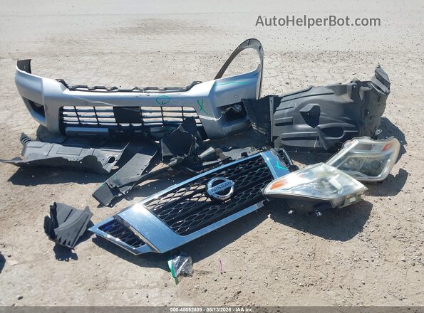 JN8AY2NC4H9506065 2017 NISSAN ARMADA Silver Vista del cuadro de instrumentos