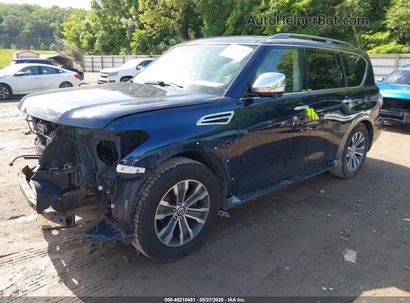 JN8AY2NC8JX502425 2018 NISSAN ARMADA Black Przód lewy