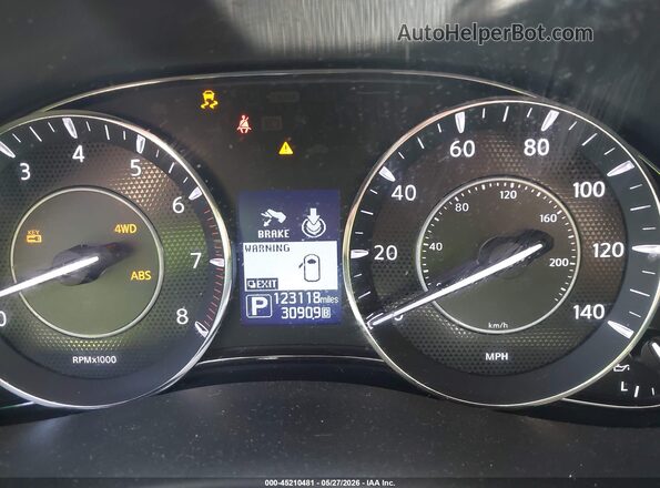 JN8AY2NC8JX502425 2018 NISSAN ARMADA Black Widok tylnych siedzeń